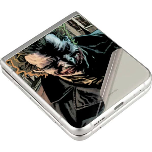 DC Comics The Joker Walking Dark Grounds Comic Art By Lee Bermejo Galaxy Z Flip3 5G Skin